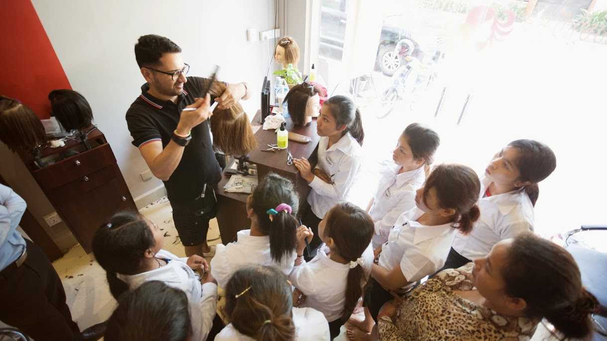 A training session at Beauty+